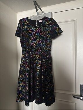 Womans Multicolored Sequin Dress